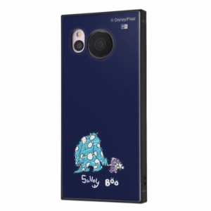 AQUOS sense7 ケース ディズニー サリー ブー モンスターズインク ネイビー スマホ カバー MonstersInc 後ろ姿 かわいい おしゃれ ストラ