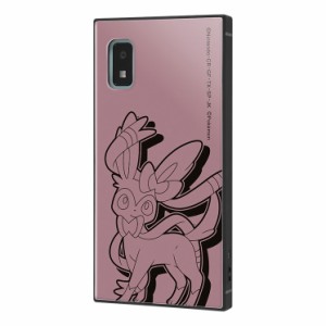 AQUOS wish2 AQUOS wish ケース ポケモン ニンフィア セレナ ピンク パープル かわいい おしゃれ シンプル エアクッション ストラップホ