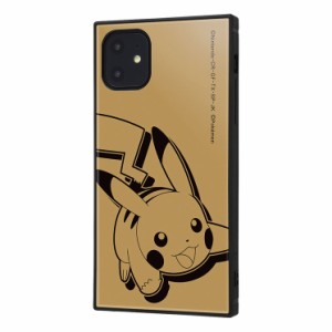 iPhone 11 iPhone XR ケース ポケモン ピカチュウ サトシ ベージュ かわいい おしゃれ シンプル エアクッション ストラップホール スクエ