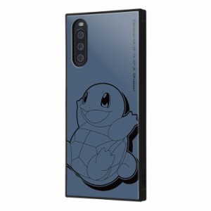 Xperia 10 III Xperia 10 III Lite ケース ポケモン ゼニガメ サトシ ネイビー かわいい おしゃれ シンプル エアクッション ストラップホ