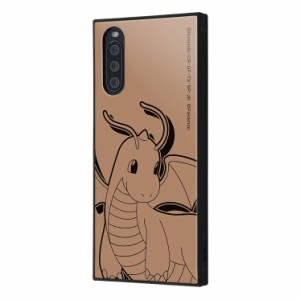 Xperia 10 III Xperia 10 III Lite ケース ポケモン カイリュー サトシ ベージュ かわいい おしゃれ シンプル エアクッション ストラップ