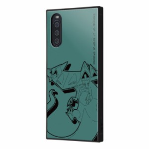 Xperia 10 III Xperia 10 III Lite ケース ポケモン ドラパルト ダンデ グリーン かわいい おしゃれ シンプル エアクッション ストラップ