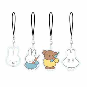 ミッフィー ストラップ スマホ モバイル アクリル キャラクター グッズ ボリス おばけごっこ フェイス 顔 miffy 携帯 アクセサリー チャ