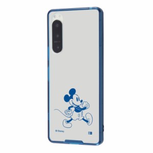 Xperia 5 IV クリア スマホ ケース カバー 『 ディズニー 』 ミッキーマウス Disney キャラクター グッズ 透明 傷に強い 耐衝撃 頑丈 丈