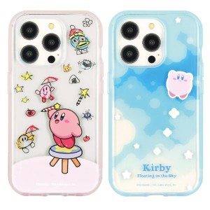 カービィ iPhone15Pro ケース クリア 透明 星のカービィ スマホ カバー キャラクター グッズ