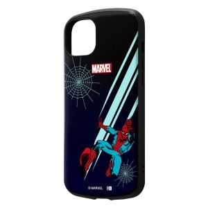 iPhone15Plus ケース スパイダーマン マーベル 耐衝撃 ハイブリッド 保護 スマホ カバー アイフォン アイホン キャラクター グッズ