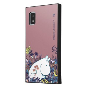 AQUOSwish3 ケース ムーミン 花畑 くすみカラー スマホ カバー キャラクター グッズ アクオス ウィッシュ 耐衝撃 頑丈