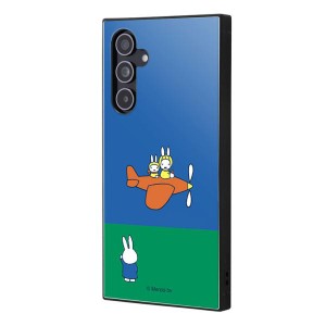 GalaxyA54 5G ケース ミッフィー ひこうき 青 ブルー スマホ カバー キャラクター グッズ ギャラクシー 耐衝撃