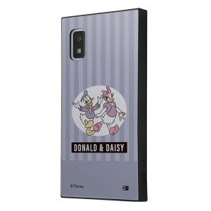 AQUOSwish3 ケース ディズニー ドナルド デイジー ストライプ 80年代 スマホ カバー キャラクター グッズ 耐衝撃