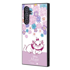 GalaxyA54 5G ケース ディズニー マリー 花柄 フラワースマホ カバー キャラクター グッズ 耐衝撃 頑丈 おしゃれキャット