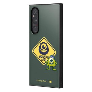 Xperia1V ケース モンスターズインク マイク ピクサー ディズニー スマホ カバー キャラクター グッズ 耐衝撃 ハイブリッド