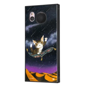 AQUOSsense7 ケース 猫のダヤン ねこ ダヤン 猫 砂漠の流れ星 スマホ カバー キャラクター グッズ 耐衝撃 ハイブリッド