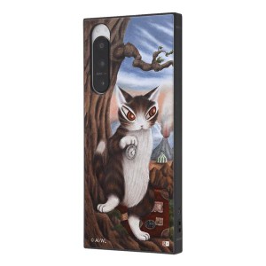 Xperia5IV ケース 猫のダヤン ねこ ダヤン 猫 旅 わちふぃーるど スマホ カバー キャラクター グッズ 耐衝撃 ハイブリッド