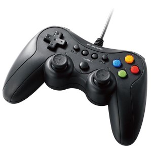 ゲームパッド PC コントローラー USB接続 Xinput PS系ボタン配置 FPS仕様 13ボタン 高耐久ボタン 軽量 スティックカバー交換 公式大会使