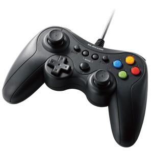 ゲームパッド PC コントローラー USB接続 Xinput Xbox系ボタン配置 FPS仕様 13ボタン 高耐久ボタン 振動 スティックカバー交換 公式大会