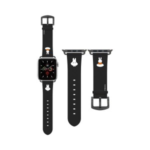 Apple Watch 41 40 38mm Apple Watch バンド ミッフィー おばけごっこ バンド 交換用ベルト レザーバンド かわいい 可愛い おしゃれ オシ