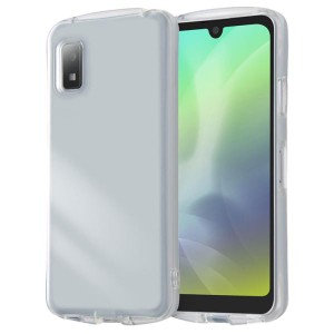 AQUOSwish3 ケース クリア 透明 スマホ カバー 耐衝撃 TPU ソフト シンプル 無地 ストラップホール SH-53D SHARP