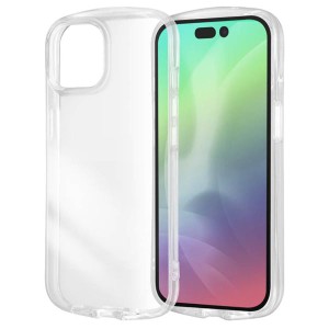 iPhone15 iPhone14 iPhone13 ケース クリア 透明 耐衝撃 無地 保護 スマホ カバー エアクッション ソフト TPU