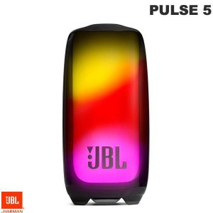 非正規品 JBL PULSE5 ブラック スピーカー 光と音で演出 ポータブルオーディオ 全指向性サウンド 手軽に持ち運べるストラップ付
