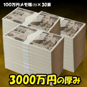 NO-5【送料無料】本物の札束そっくり！100万円札束のメモ帳 ★気分はホントにお金持ち★  金運/財運/商売繁盛/風水グッズ 置物/開運/縁起