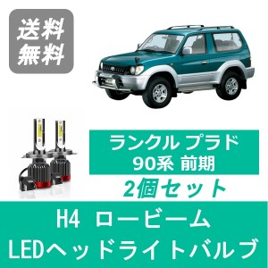 トヨタ ランドクルーザー プラド 90系 前期 SPEVERT製 LED ヘッドライトバルブ ロービーム H4 6000K 20000LM