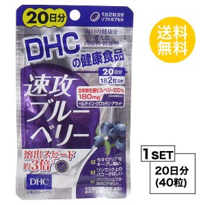 DHC 速攻ブルーベリー 20日分 （40粒） ディーエイチシー サプリメント ビルベリー ルテイン サプリ