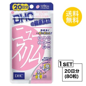 DHC ニュースリム 20日分 （80粒） ディーエイチシー サプリメント ギムネマ シトラスアランチウム 大豆ペプチド 健康食品 粒タイプ