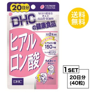 DHC ヒアルロン酸 20日分 （40粒） ディーエイチシー サプリメント スクワレン ビタミンB サプリ 健康食品 粒タイプ