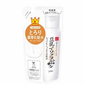 なめらか本舗　とってもしっとり化粧水 NC つめかえ用 180ml おすすめ化粧水 詰め替え パウチ 豆乳イソフラボン 基礎化粧品 化粧水 スキ