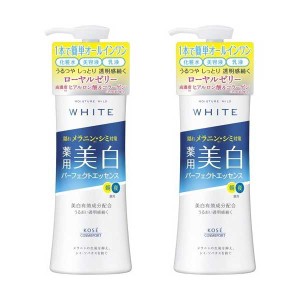 モイスチュアマイルド ホワイト パーフェクトエッセンス 本体 230mL 医薬部外品 オールインワン 化粧水 ローション 美容液 乳液 ツヤ 無