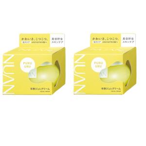 【2セット】 NUAN 半熟ジュレクリーム 80g おすすめクリーム 美容液 保湿クリーム ジュレクリーム セラミド ビタミン スキンケア しっと