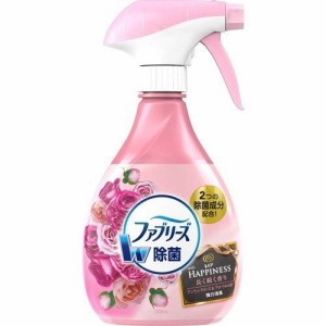 P&G ファブリーズ 布用 レノアハピネス アンティークローズ 本体 370mL 消臭スプレー 消臭剤 芳香剤 除菌ダブル消臭