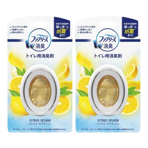 P&G ファブリーズ W消臭 トイレ用 置き型 シトラス・スプラッシュ 6 2セット3mL 消臭剤 芳香剤 防臭 トイレ ダブル消臭 まとめ買い