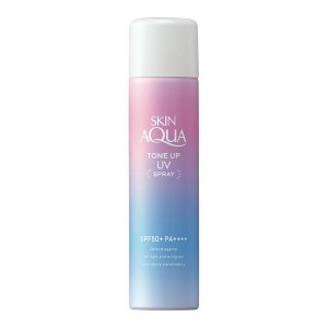 スキンアクア トーンアップ UV スプレー SPF50+ PA++++ 70gロート製薬 SKIN AQUA 日焼け止め 透明感 汗 水 紫外線 化粧下地 カラーコント