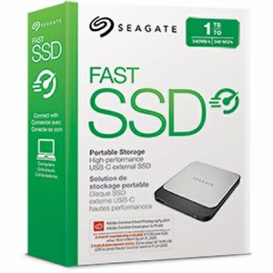 SEAGATE Fast SSD ポータブルドライブ 1TB ポータブルSSD シーゲート