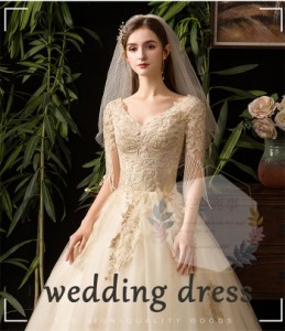ウェディングドレス aラインドレス 安い オフショルダー 二次会 花嫁 シンプルドレス 披露宴 ブライダル 結婚式 ロングドレス 大きいサイ