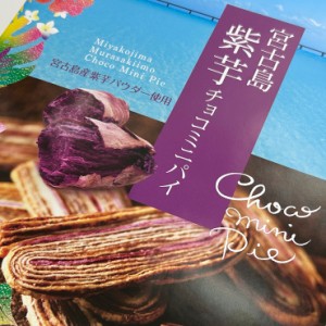 紫芋チョコミニパイ 24個 送料込 個包装