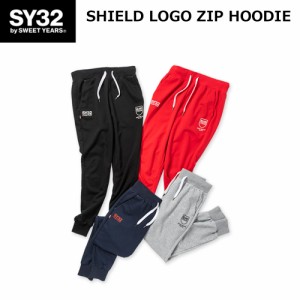 SY32 シールド ロゴ スウェットパンツ SHIELD LOGO SWEAT PANTS エスワイサーティトゥバイスィートイヤーズ ズボン スエット メンズ ウエ