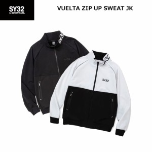 SY32 ゴルフウエア ジャケット ブエルタ ジップ アップ スウェット ジャケット SYG-23A014 VUELTA ZIP UP SWEAT JK メンズ ウエア 全2色 