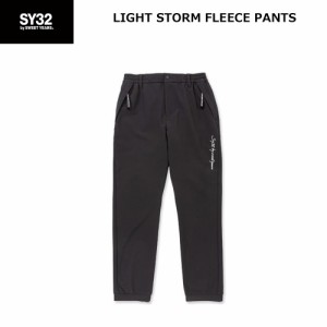 SY32 ゴルフウエア ロングパンツ ライト ストーム フリース パンツ SYG-23A36 LIGHT STORM FLEECE PANTS パンツ メンズ ウエア ブラック 