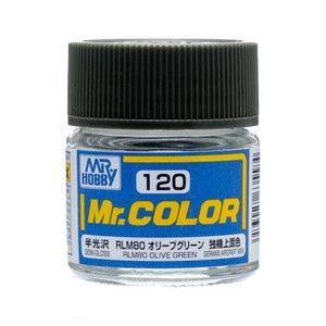 GSIクレオス Mr.カラー RLM80オリーブグリーン C120 クレオス 塗料