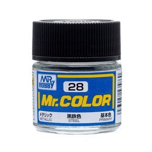 GSIクレオス Mr.カラー 黒鉄色 メタリック C28 クレオス 塗料