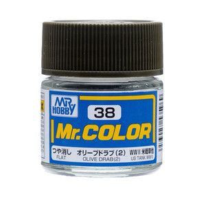 GSIクレオス Mr.カラー オリーブドラブ(2) C38 クレオス 塗料