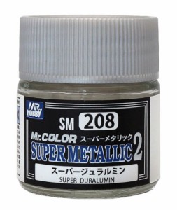 GSIクレオス Mr.カラー スーパーメタリック2 スーパージュラルミン 塗装用品 SM208 クレオス 塗料