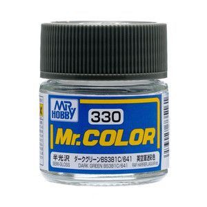 GSIクレオス Mr.カラー ダークグリーンFS381C/641 C330 クレオス 塗料