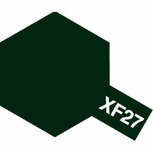 タミヤ エナメル(つや消し) XF-27 ブラックグリーン 80327