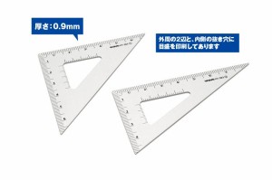 WAVE ウェーブ HT-383 HGアルミ三角定規【2枚セット】プラモデル 工具 HT383