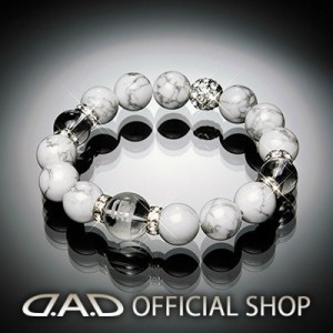 D.A.D ブレスレット SAC287-02 ホワイト(10φ)4 DAD ギャルソン GARSON