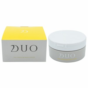 DUO デュオ ザ クレンジングバーム クリア 黄箱 90g クレンジング メイク落とし 黒ずみ 毛穴 D.U.O. メイク落とし 化粧 W洗顔不要 角質 