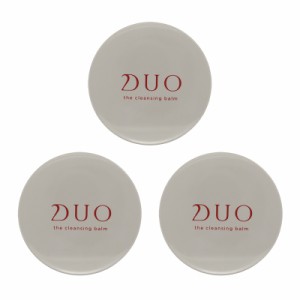 [3個セット] DUO デュオ ザ クレンジングバーム クリア ミニ 20ｇ ローズ調精油の香り メイク落とし  洗顔料 クレンジング ミニサイズ 肌